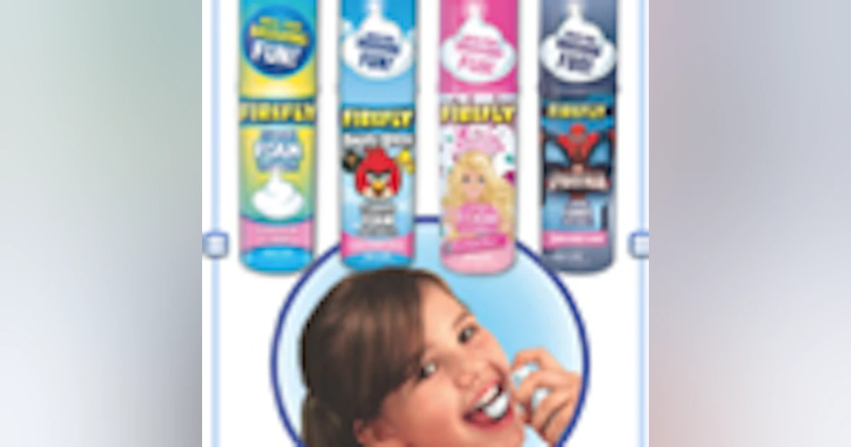 Firefly Foam toothpaste encourages kids to brush | Dentistry IQ