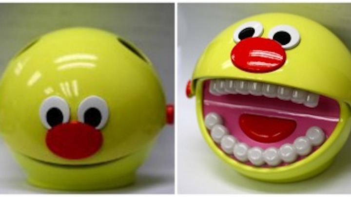 Funds will be used to manufacture and market the educational BrushyBall toothbrush training toy.