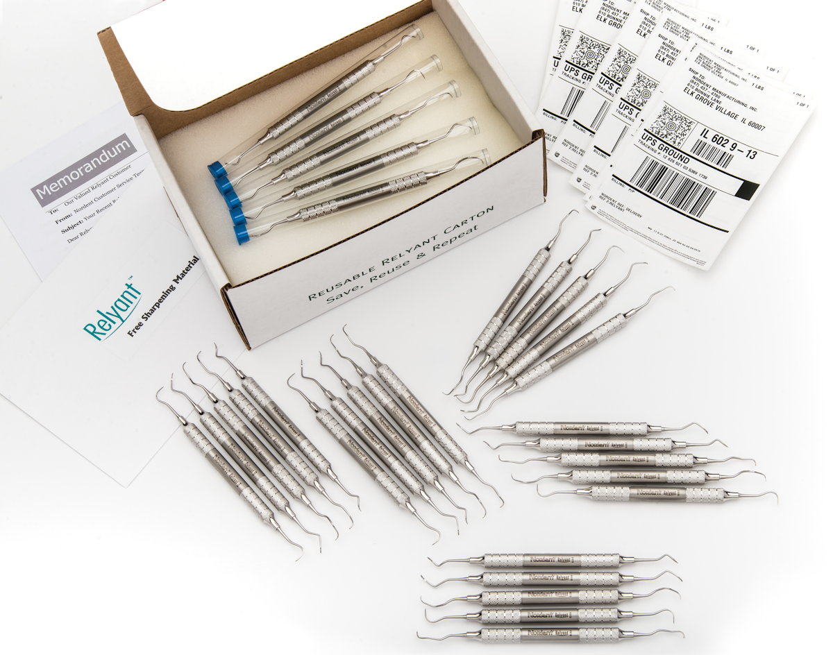 Nordent Manufacturing Inc Announces Relyant Vip Starter Kit Dentistryiq