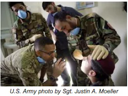 Army Dentists Caption