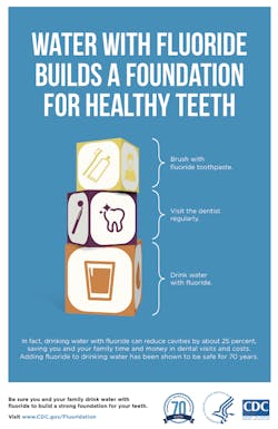 Blocks Fluoride Cdc Poster Blocks Fluoride Cdc Poster