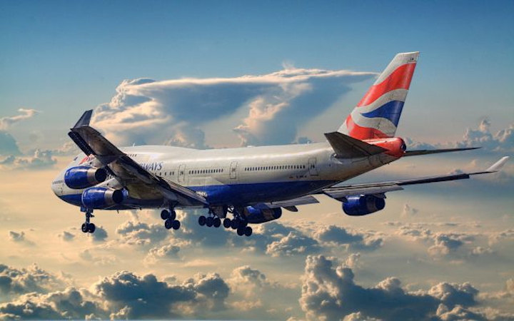 British Airways Boeing 747 400