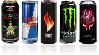 Cans Energy Drinks Fo