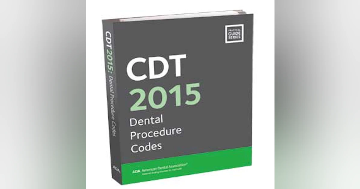 Want to stay current on dental coding? ADA releases new CDT book ...