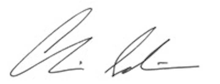 Chris Salierno Signature