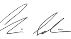 Chris Salierno Signature
