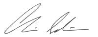 Chris Salierno Signature Chris Salierno Signature
