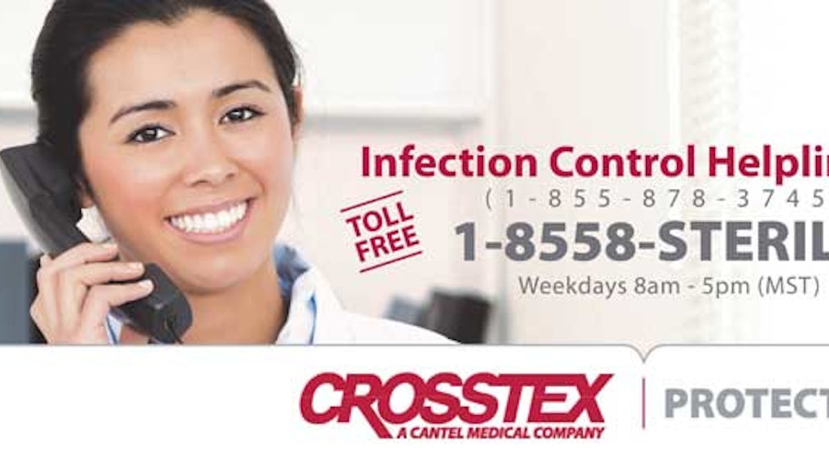 Crosstex launches Infection Control Helpline Dentistry IQ