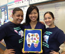 Dental Hygiene Students With Kit Dental Hygiene Students With Kit