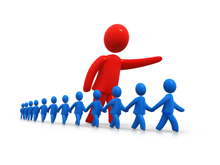 Dreamstime M 14281983 Follow The Leader