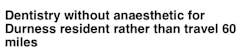 Durness Dentistry Article Durness Dentistry Article