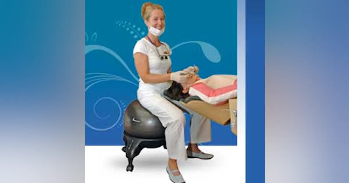Paper Evolution Chair Exercise while sitting at the dental office with Evolution Chair ...