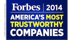 Forbes Most Trustworthy 2014