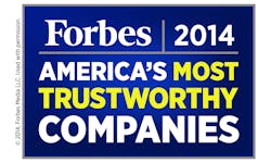 Forbes Most Trustworthy 2014 Forbes Most Trustworthy 2014