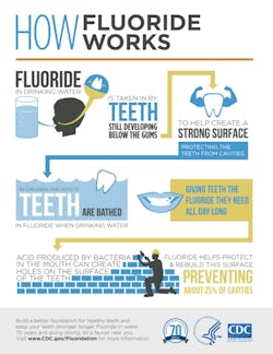 How Fluoride Works Cdc Poster How Fluoride Works Cdc Poster