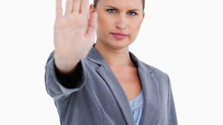 Irritated Dental Practice Employee