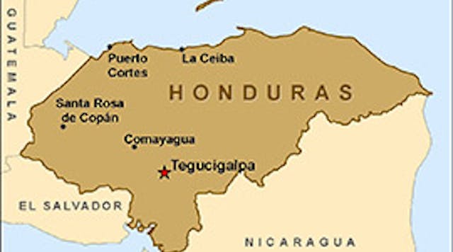 Map Honduras Fo