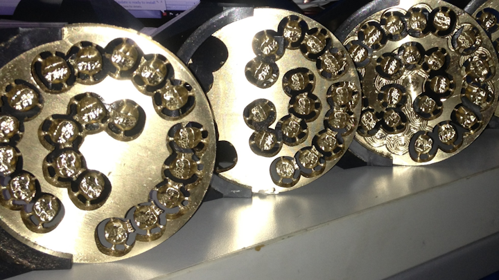 Milled Gold Crowns