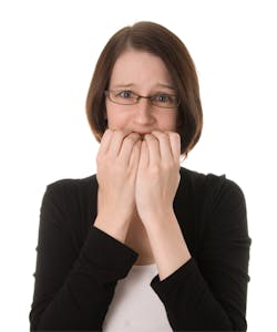 Nervous Woman Nervous Woman