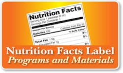 Nutrition Facts Fo