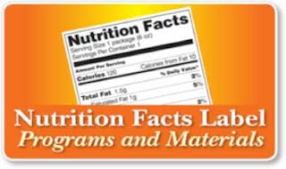 Nutrition Facts Fo