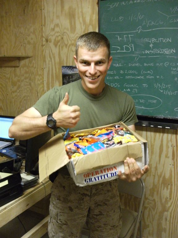 Operation Gratitude Soldier