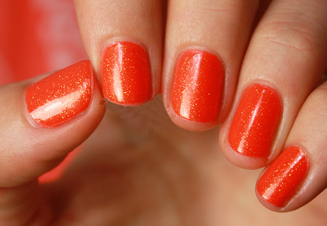 Orange Nails