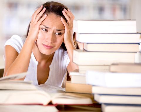 Overwhelmed Student Dreamstime