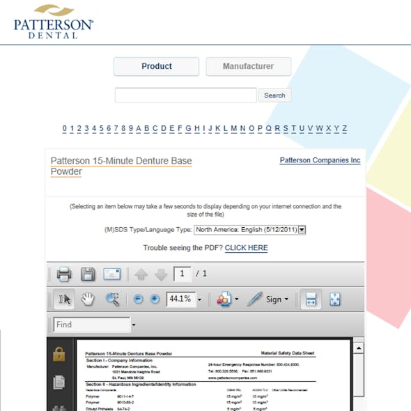 Patterson Autosds Screenshot