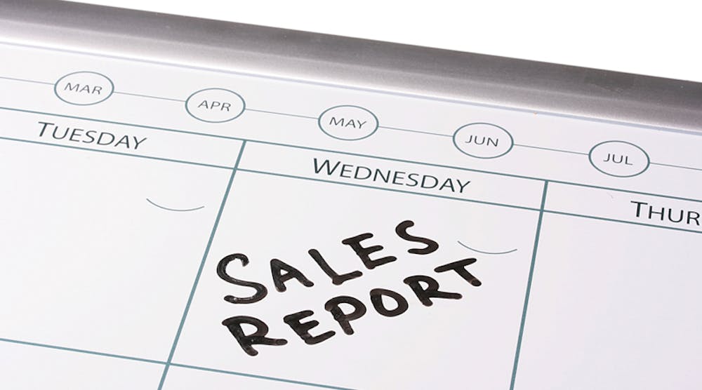 Sales Report 800