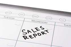 Sales Report 800