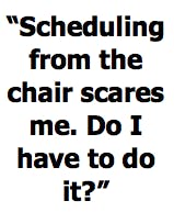 Scheduling Scares Me Scheduling Scares Me