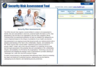 Security Risk Assessment Tool Fo