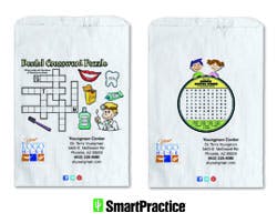 Semi-custom and paper supply bags offer dental practices a wider selection.