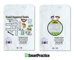 Semi-custom and paper supply bags offer dental practices a wider selection. Semi-custom and paper supply bags offer dental practices a wider selection.