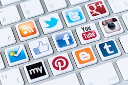 Social Media Keyboard Social Media Keyboard