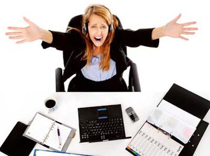 Stressed Dental Office Manager