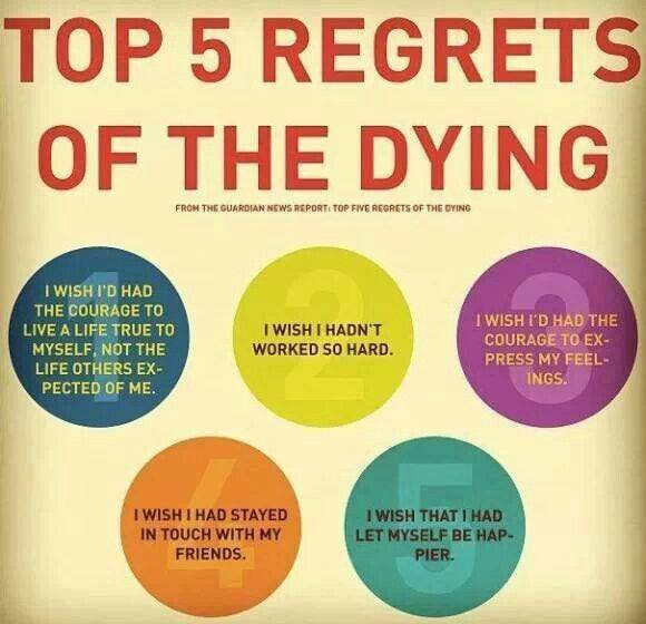 Top 5 Regrets Fo
