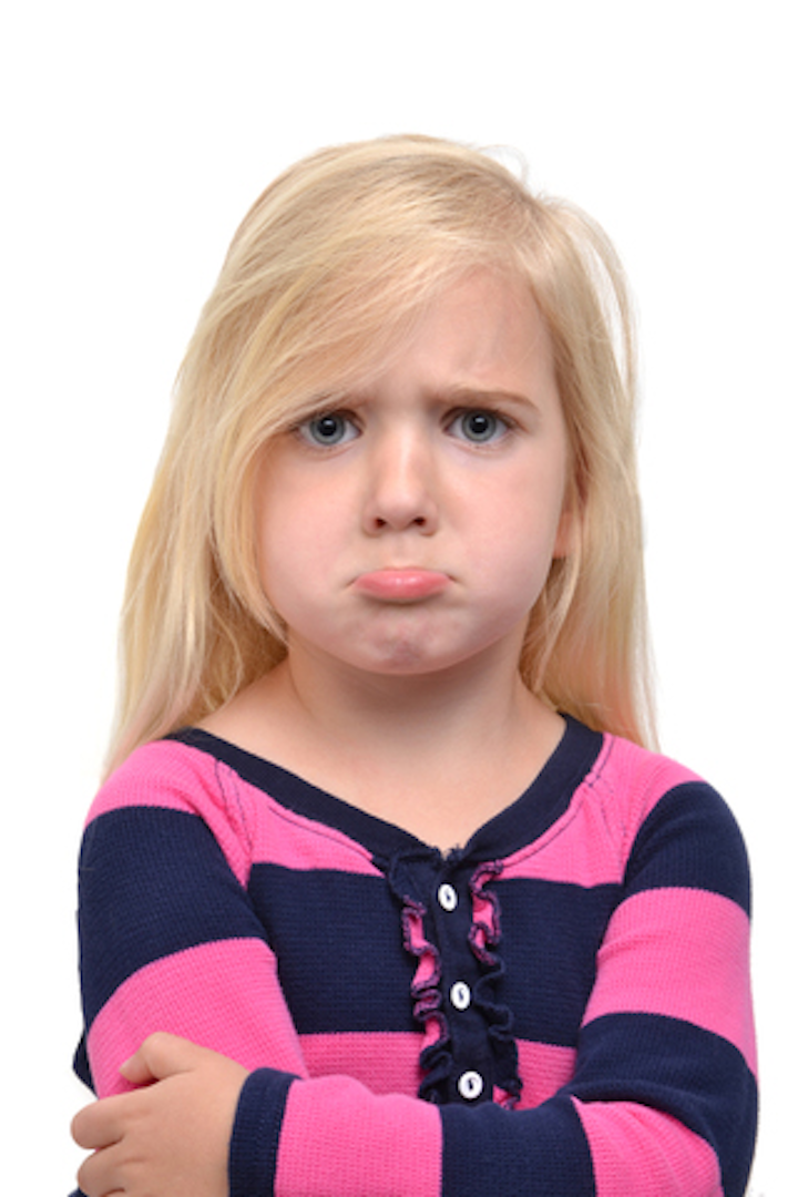 Tt Sad Little Girl
