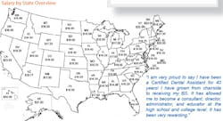 Us Map Dental Salaries Us Map Dental Salaries