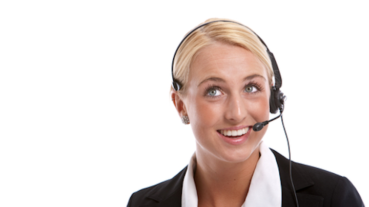 Woman With Headset