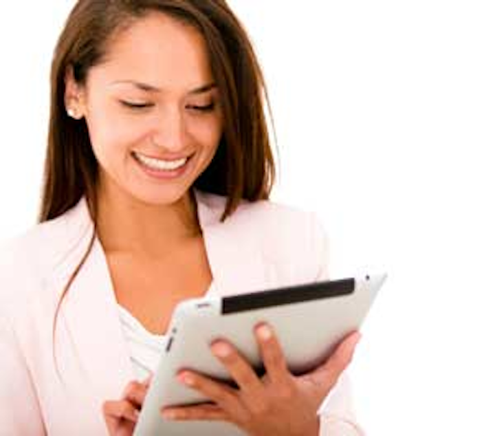 Woman With Tablet