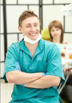 Young Happy Dentist Young Happy Dentist