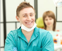 Young Happy Dentist Crop Young Happy Dentist Crop