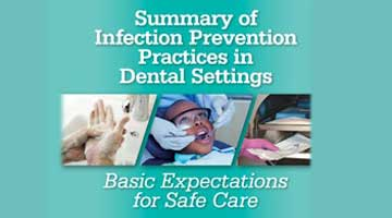 CDC releases summary of latest infection control practices in dental