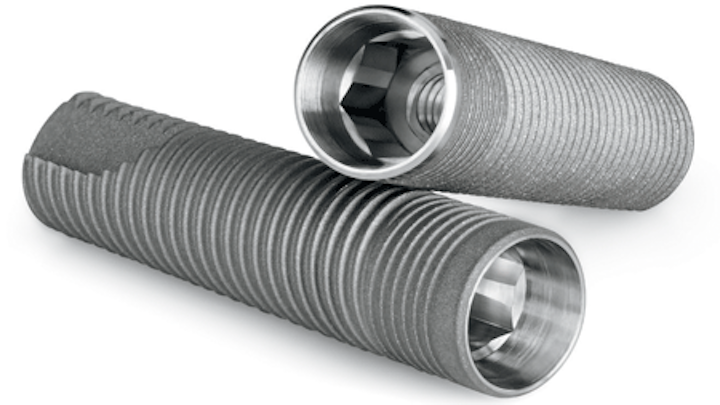Zimmer Biomet launches 3.1-mmD Eztetic dental implant designed for narrow anterior spaces.