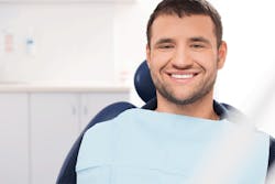 Smiling Dental Patient Smiling Dental Patient