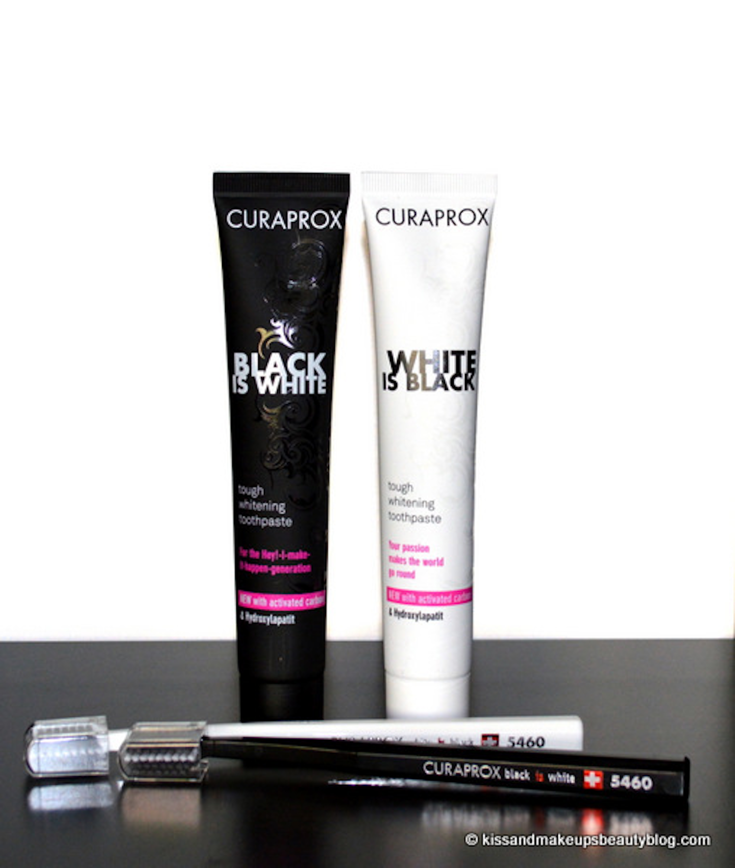 Curaprox launches its Black is White and White is Black toothpastes in