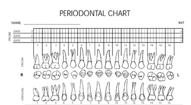 Downloadable forms Periodontal charting form DentistryIQ