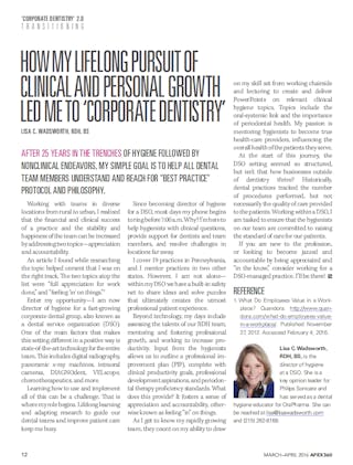 How My Lifelong Pursuit Of Clinical And Personal Growth Led Me To Corporate Dentistry